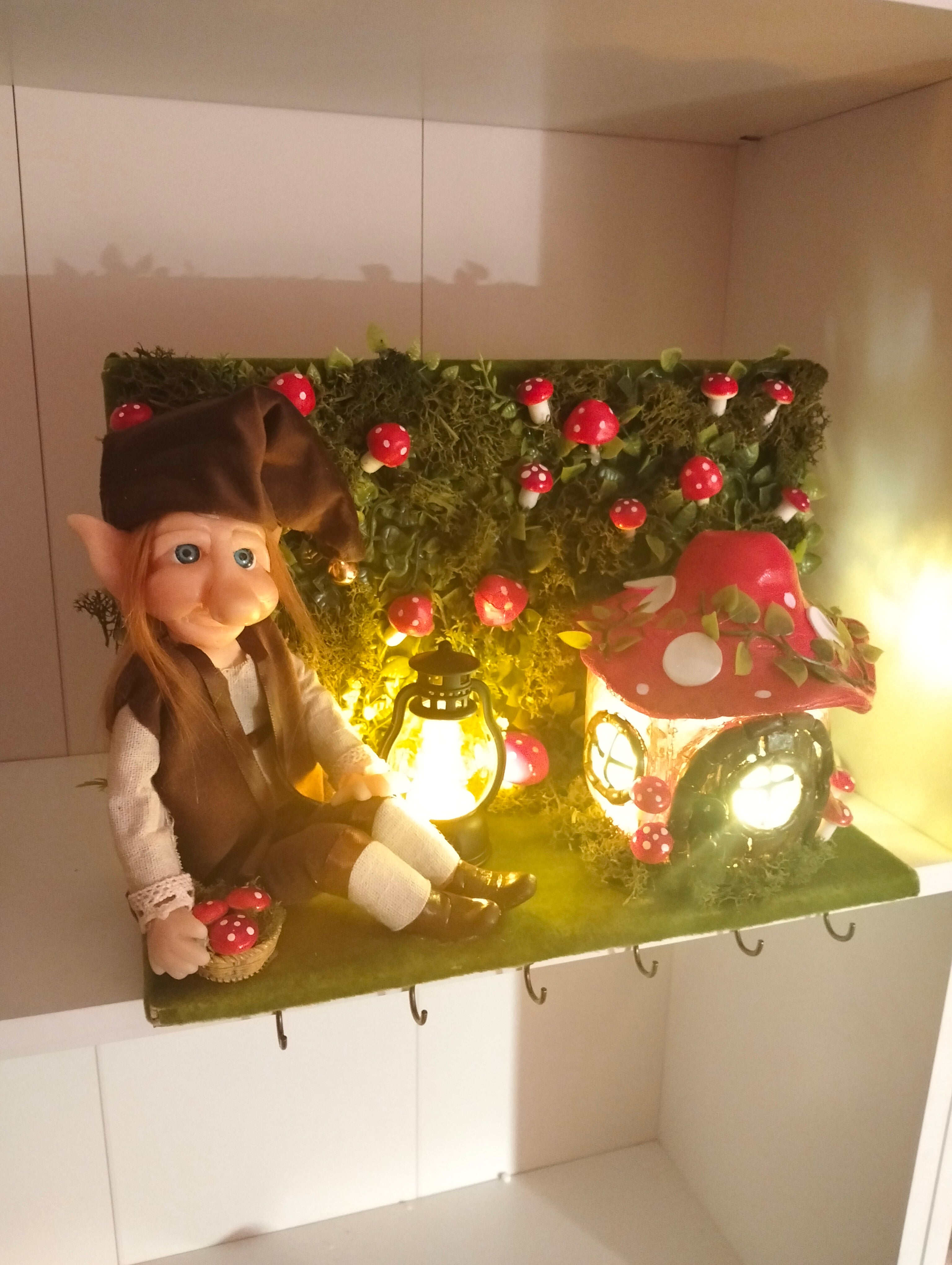 Colgador El Duende del Bosque de las Setas