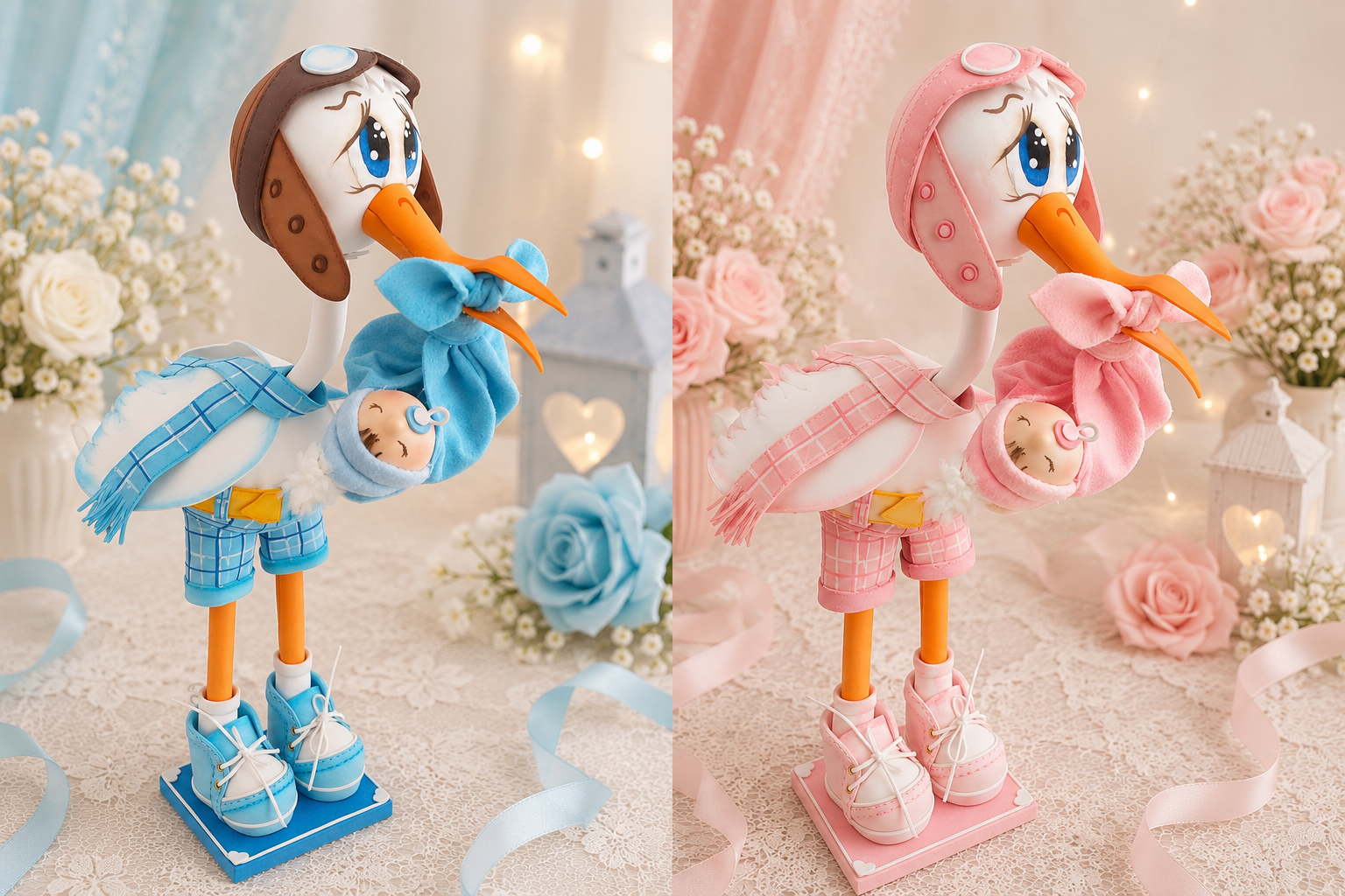 Centros de mesa figura personalizada