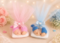 Detalles personalizados bebé porcelana fria