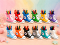 Portalápices zapatillas converse