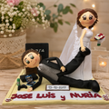 Figura de novios personalizada