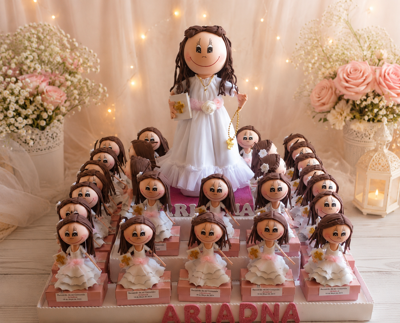 Detalles en miniatura para los invitados